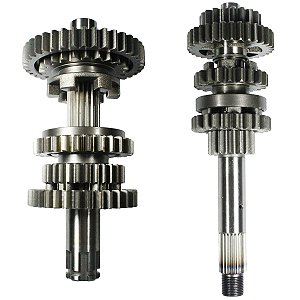 Caixa de câmbio marcha completo CG150 Titan Sport ESD ES 2004 a 2008 partida elétrica