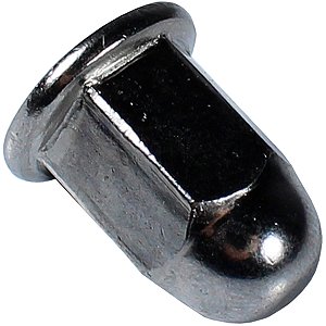 Porca escape 6mm CG125 95/99 C100 Biz CB450 CB500 Pop100 XLS125 XLR125