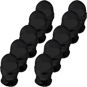Kit 10 balaclavas balaclava touca toca ninja bandana UV50+