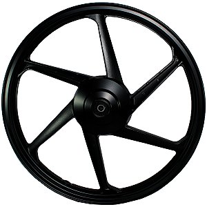 Roda dianteira de alumínio liga leve freio a tambor NXR125 NXR150 NXR160 Bros com rolamentos