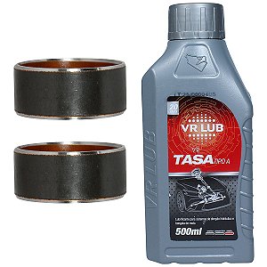 Kit bucha interna deslizante do garfo bengala CG160 Fan Titan Start 2018 em diante bronzina