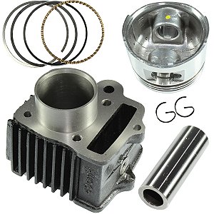 Kit motor cilindro completo anel de 50CC para 75CC Shineray Jet50 Phoenix XY49 XY50 Traxx Jonny Dafra Bravax Bull