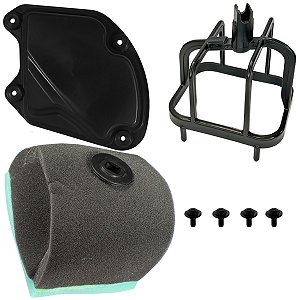 Tampa da caixa do filtro de ar CRF250 CRF250F com suporte aranha elemento parafusos