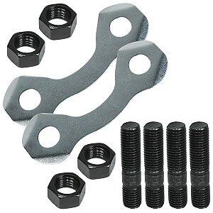Kit parafusos prisioneiros coroa XTZ125 2003 a 2016 com porca