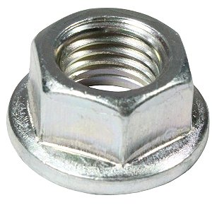 Porca M10 sextavada com flange chave 14