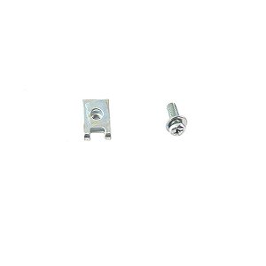 Parafuso Phillips com presilha M4X12 carenagem do farol