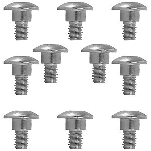 Kit 10 parafuso allen especial aço carbono M6X12 escapamento escape CG125 CG150 CG160 Fan Titan Start Sport
