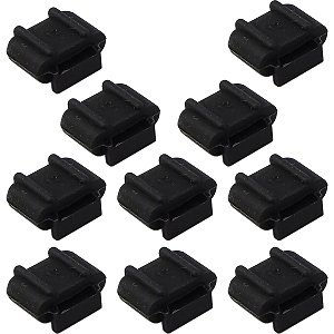 Kit 10 coxim bucha traseiro fixação escapamento escape CG125 CG150 Fan Titan 2004 a 2015 CG160 2016 em diante