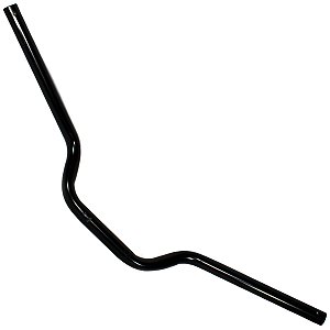 Guidão guidom CB250F Twister 2016 a 2022 sem suporte para peso preto