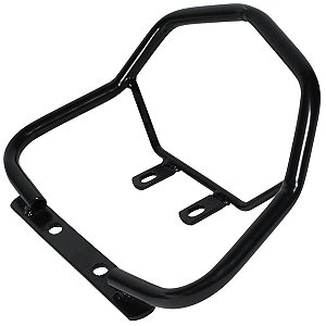 Alça alcinha traseira esportiva CG125 CG150 Fan Titan Cargo 2009 a 2013 preto