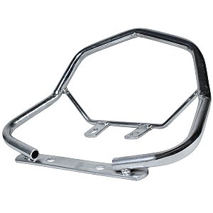 Alça alcinha traseira esportiva CG125 CG150 Fan Titan Cargo 2009 a 2013 cromado