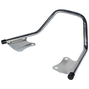 Alça alcinha traseira esportiva vertical YBR125 Factor 2009 a 2016 cromado