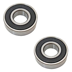 Kit rolamentos cubo roda traseira XTZ125 2003 a 2016