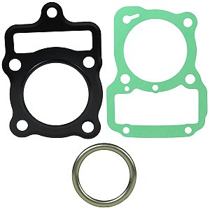 Jogo kit de juntas superior do motor Kit A CG125 Titan Fan NXR125 Bros XLR125 2000 a 2008