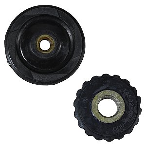 Kit tensor roldana coroa engrenagem corrrente de comando C100 Biz Dream Web100 Star Moby Sky Phoenix XY50 Pop100 2 peças