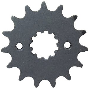 Pinhão de transmissão relação 15 428 CRF250 CRF250F CB250F CBX250 XR250 Tornado CB300F Twister XRE300 Sahara