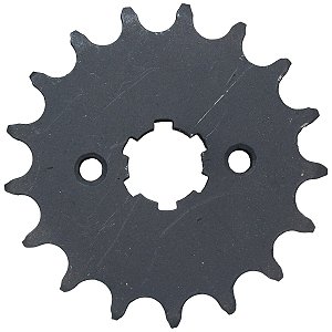 Pinhão de transmissão relação 17 428 YBR125 Factor XTZ125 CG125 Fan Titan Today XLR125 XLS125 XT225 TDM225 DT180 NX150