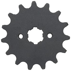 Pinhão de transmissão relação 15 dentes 520 CRF150 CRF230 XR200 CBX200 Strada Next250