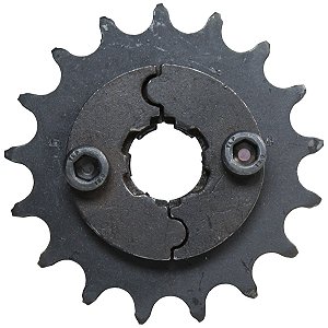 Pinhão de transmissão relação 17 428 Salva Eixo YBR125 XTZ125 CG125 Fan Titan Today XLR125 XLS125 XT225 TDM225 DT180