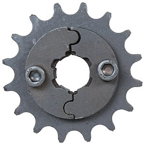 Pinhão de transmissão relação 16 428 Salva Eixo YBR125 XTZ125 CG125 Fan Titan Today XLR125 XLS125 XT225 TDM225 DT180