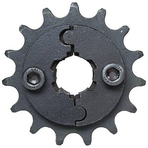 Pinhão de transmissão relação 15 428 Salva Eixo YBR125 XTZ125 CG125 Fan Titan Today XLR125 XLS125 XT225 TDM225 DT180