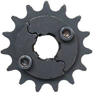 Pinhão de transmissão relação 15 428 CG125 CG150 CG160 Fan Titan Start Sport NXR125 NXR150 NXR160 Bros XRE190 salva eixo