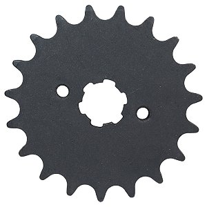 Pinhão de transmissão relação 19 dentes 428 CG125 CG150 CG160 Fan Titan Start Sport NXR125 NXR150 NXR160 Bros XRE190