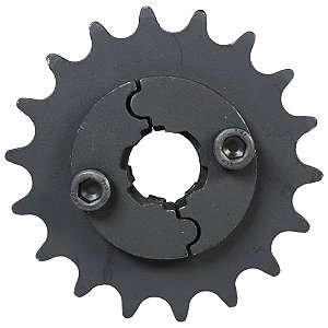 Pinhão de transmissão relação 18 428 CG125 CG150 CG160 Fan Titan Start Sport NXR125 NXR150 NXR160 Bros XRE190 salva eixo