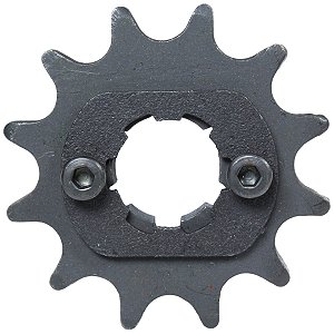 Pinhão de transmissão relação 12 428 YBR125 Factor XTZ125 CG125 Fan Titan Today XLR125 XLS125 XT225 TDM225 DT180 NX150