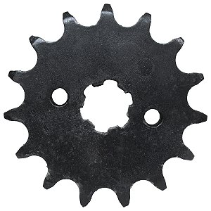 Pinhão de transmissão relação 15 428 C100 Biz Dream Biz100 Biz110 Biz125 Pop100 Pop110 Web100 XY50 Phoenix AZ1 AZ125 Jet