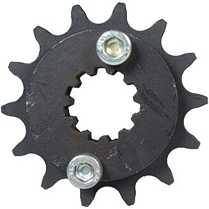 Pinhão de transmissão relação 14 dentes 428 CB300 CB300R XRE300 2009 a 2022 com parafusos