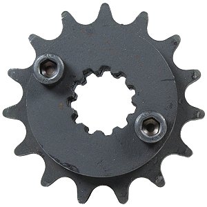 Pinhão de transmissão relação 15 dentes 428 CB300 CB300R XRE300 2009 a 2022 com parafusos