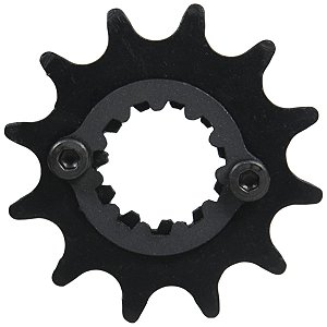 Pinhão de transmissão relação 12 428 CRF250 CRF250F CB250F CBX250 XR250 Tornado CB300F Twister XRE300 Sahara trava