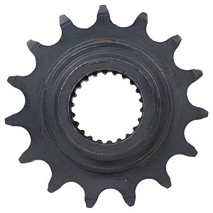 Pinhão de transmissão relação 15 dentes 428 YS250 FZ250 Fazer 2006 em diante XTZ250 Lander 2007 a 2008