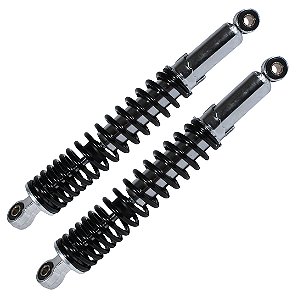 Amortecedor traseiro par C100 Biz Biz100 Biz110 Biz125 Pop100 Pop110 Sky50 Sky125