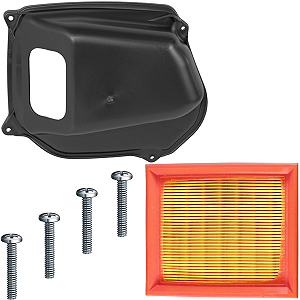 Tampa da caixa do filtro de ar XRE190 NXR125 NXR150 NXR160 Bros com parafusos