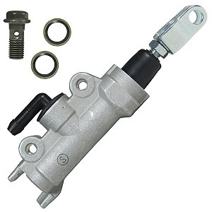 Cilindro mestre reservatório óleo burrinho freio traseiro inferior NX400 Falcon 1999 a 2015 sem reservatório