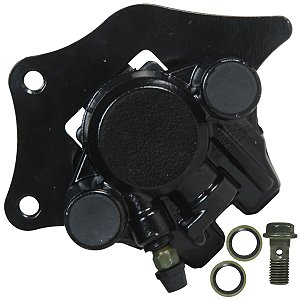 Caliper pinça cilindro mestre inferior de freio dianteiro CG150 Titan Sport 2004 a 2008