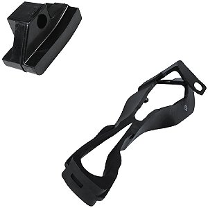 Kit guia deslizador corrente transmissão protetor borracha balança saboneteira XR250 Tornado XRE300