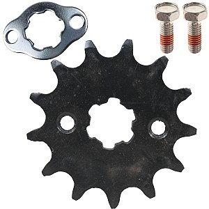 Pinhão de transmissão relação 13 428 C100 Biz Dream Biz100 Biz110 Biz125 Pop100 Pop110 Web100 XY50 Phoenix AZ1 AZ125 Jet