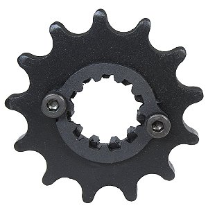 Pinhão de transmissão relação 13 428 CRF250 CRF250F CB250F CBX250 XR250 Tornado CB300F Twister XRE300 Sahara trava