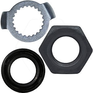 Porca com trava do pinhão de transmissão relação arruela FZ250 YS250 Fazer XTZ250 Lander Tenere XT600 com retentor