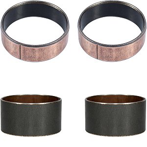 Kit bucha externa atrito deslizante guia do garfo bengala YS250 Fazer 2012 a 2017 bronzina