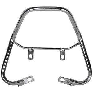 Alça alcinha traseira esportiva vertical CG125 CG150 Fan Titan 2014 a 2015 CG160 Fan Cargo Start 2016 a 2024 cromado