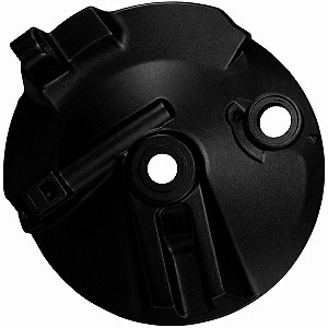 Espelho de freio roda cubo dianteiro CG150 Fan Titan 2004 a 2015 CG125 Fan 2009 a 2013 preto