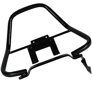 Alça alcinha traseira esportiva vertical CG150 Titan Sport 2004 a 2008 preto