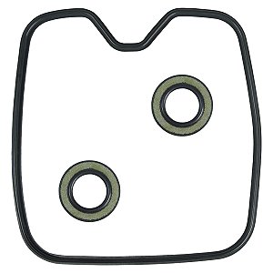 Junta guarnição da tampa de válvulas cabeçote CG150 Fan Titan Start Sport NXR125 NXR150 Bros CRF150 com coxim