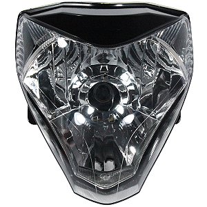 Bloco globo optico farol CB300 CB300R 2009 a 2015 com lâmpada