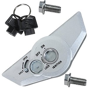 Trava guidão bloqueador da chave de ignição miolo partida CG150 Fan Titan Sport Start Cargo CB300 2004 a 2015 parafusos