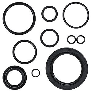 Kit reparo retentor virabrequim esquerdo mesa magneto C100 Biz ES 1998 a 2005 AZ1 2025 em diante